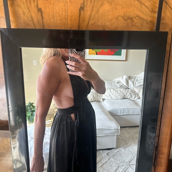 Free People black maxi dress. Perfect condition, gently worn. - Picture 7 of 8